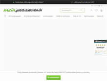 Tablet Screenshot of meingetraenkeservice.de